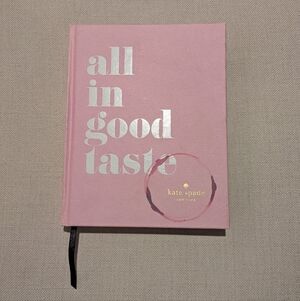 kate spade new york: all in good taste Hardcover Coffee Table Book
